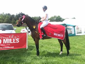 Annabel Shields wins the Connolly’s RED MILLS Senior Newcomers Second Round at the North Yorkshire Area Show Annabel Shields wins the Connolly’s RED MILLS Senior Newcomers Second Round at the North Yorkshire Area Show